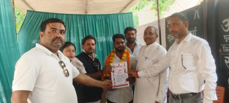 शुभम सिंह श्री राष्ट्रीय राजपूत करणी सेना के युवा ब्लॉक अध्यक्ष मिर्जापुर मनोनीत